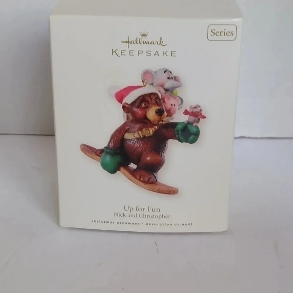 Hallmark Keepsake Series Up for Fun‎ Nick and Christopher Christmas Ornament